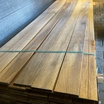 Ca. 69x Guyana Teak Planken Geschaafd Country Grade, 16x140mm, lengte